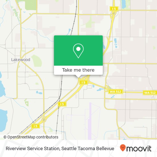Mapa de Riverview Service Station