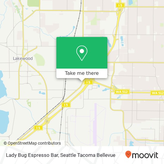 Mapa de Lady Bug Espresso Bar