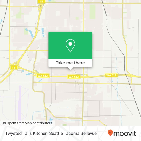 Twysted Tails Kitchen map