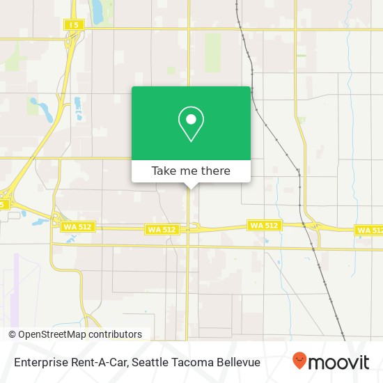 Mapa de Enterprise Rent-A-Car