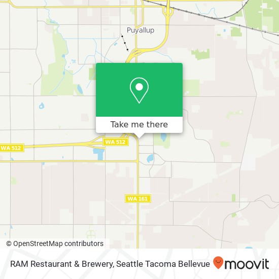 Mapa de RAM Restaurant & Brewery
