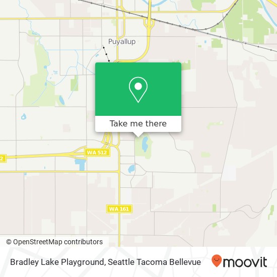 Mapa de Bradley Lake Playground