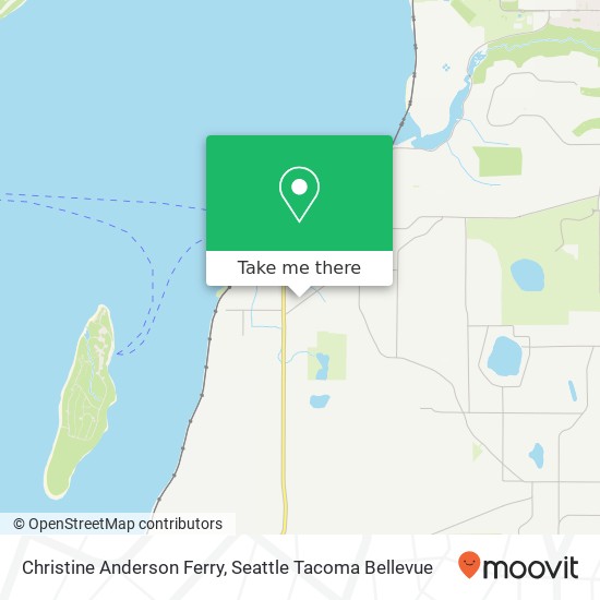 Christine Anderson Ferry map