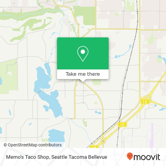 Mapa de Memo's Taco Shop