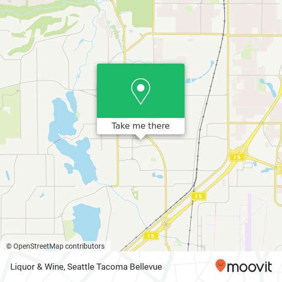 Liquor & Wine map