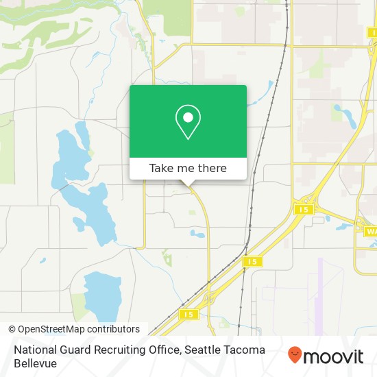 Mapa de National Guard Recruiting Office