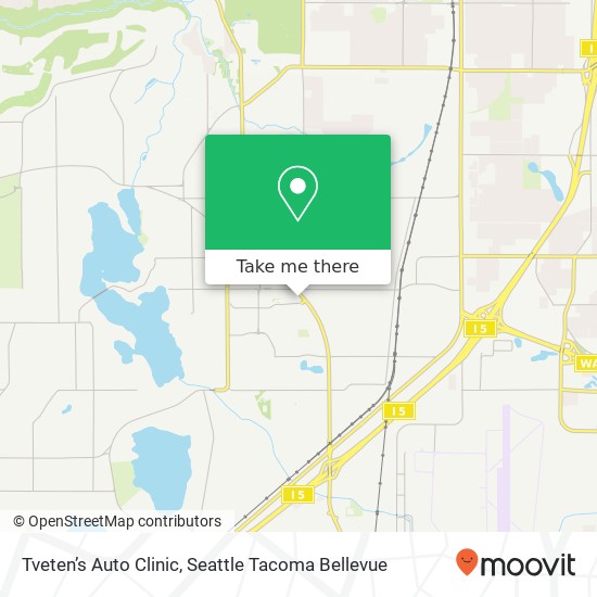 Tveten’s Auto Clinic map