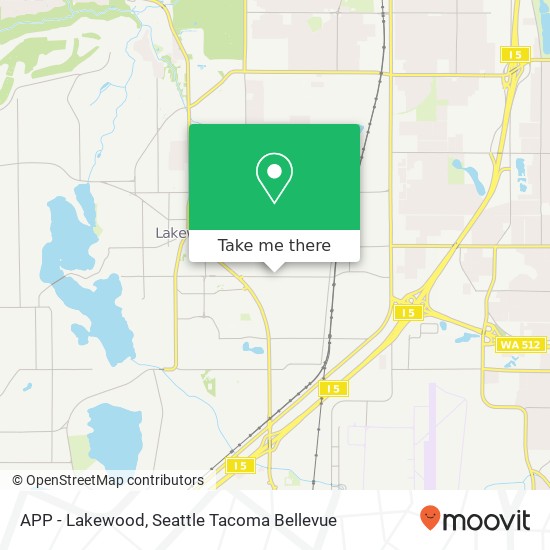Mapa de APP - Lakewood
