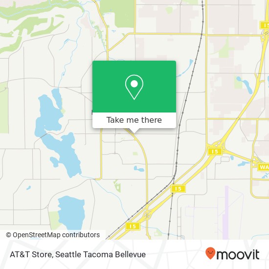 Mapa de AT&T Store