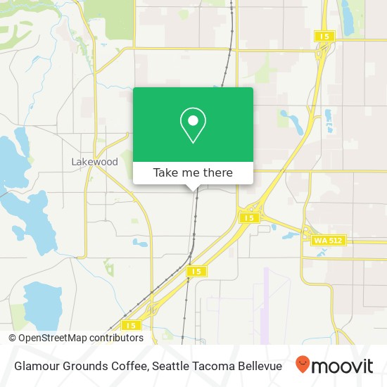Glamour Grounds Coffee map