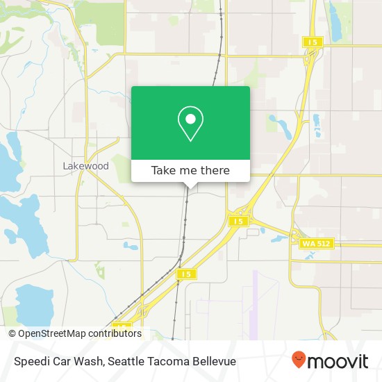 Speedi Car Wash map