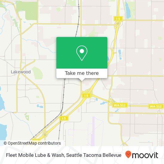 Fleet Mobile Lube & Wash map