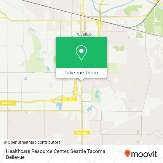 Healthcare Resource Center map