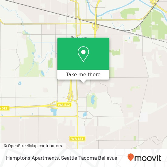 Hamptons Apartments map