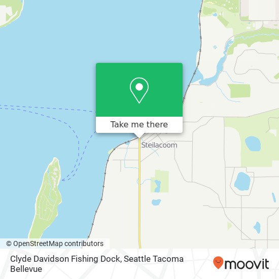 Clyde Davidson Fishing Dock map