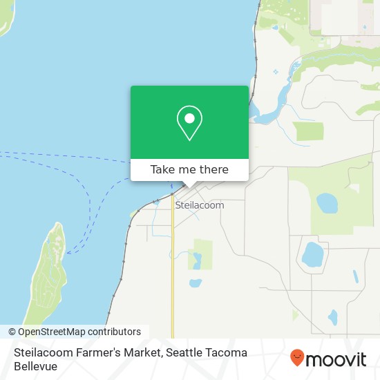 Mapa de Steilacoom Farmer's Market