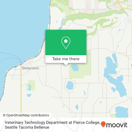 Mapa de Veterinary Technology Department at Pierce College