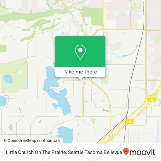 Little Church On The Prairie map