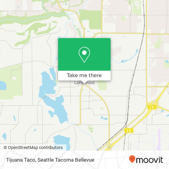 Tijuana Taco map