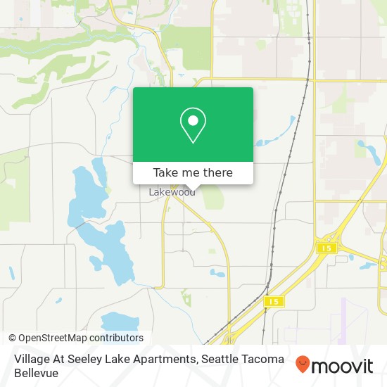 Mapa de Village At Seeley Lake Apartments