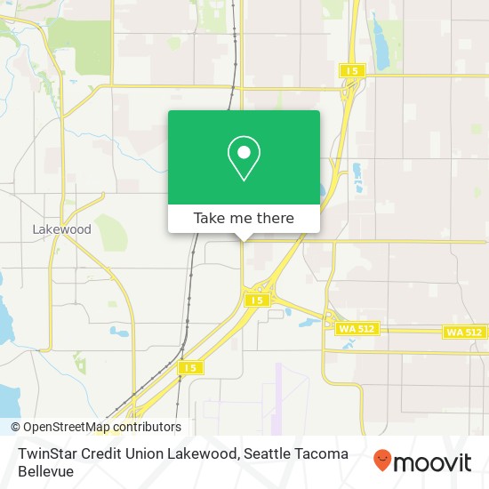 TwinStar Credit Union Lakewood map
