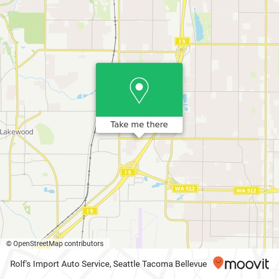 Rolf's Import Auto Service map