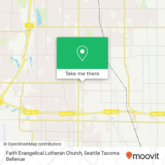 Mapa de Faith Evangelical Lutheran Church