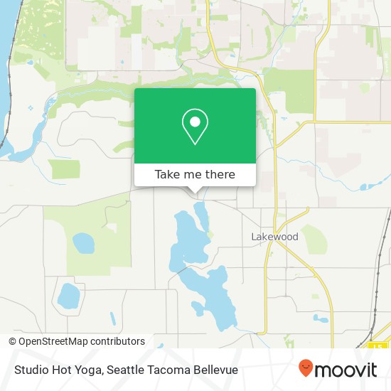 Studio Hot Yoga map