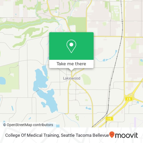 College Of Medical Training map