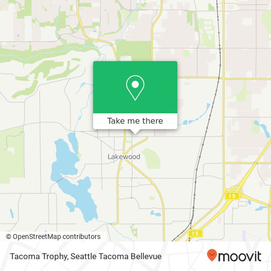 Tacoma Trophy map