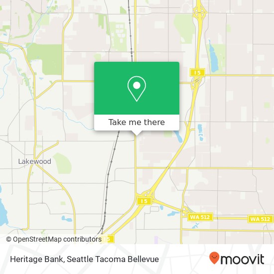 Heritage Bank map