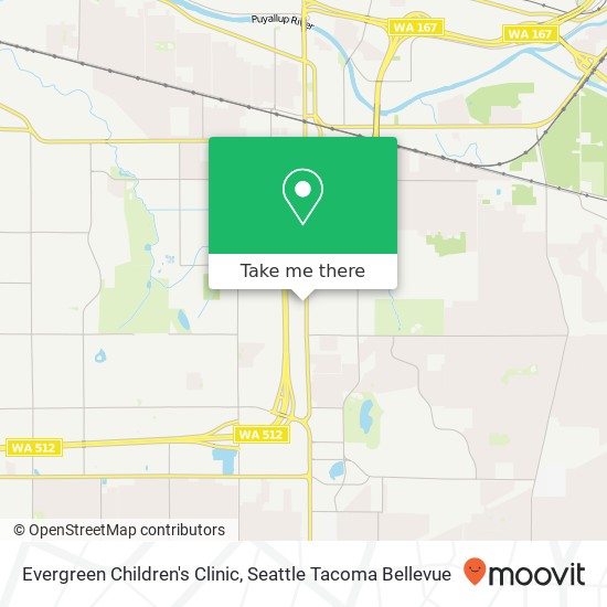 Evergreen Children's Clinic map