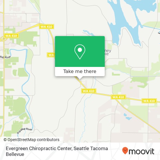 Evergreen Chiropractic Center map