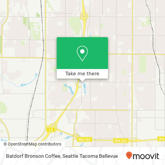 Batdorf Bronson Coffee map