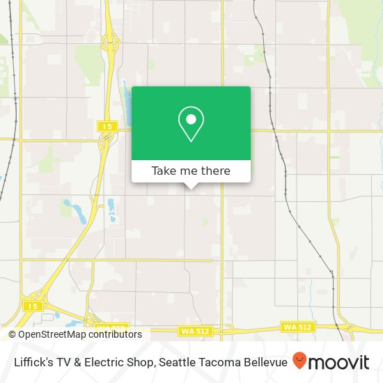 Liffick's TV & Electric Shop map