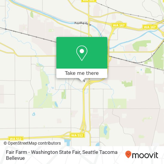 Fair Farm - Washington State Fair map