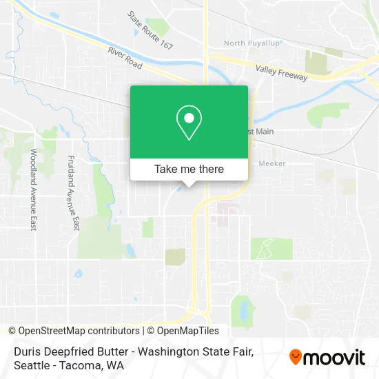 Mapa de Duris Deepfried Butter - Washington State Fair