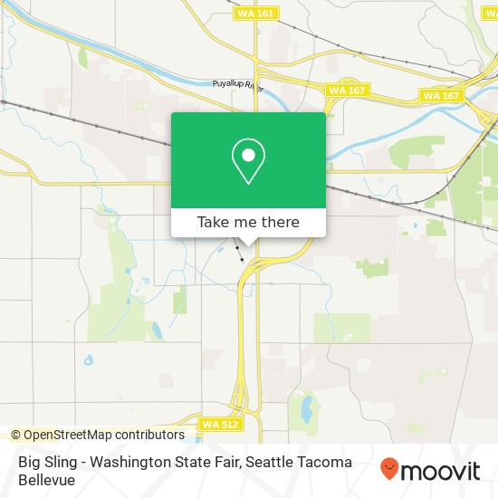 Mapa de Big Sling - Washington State Fair