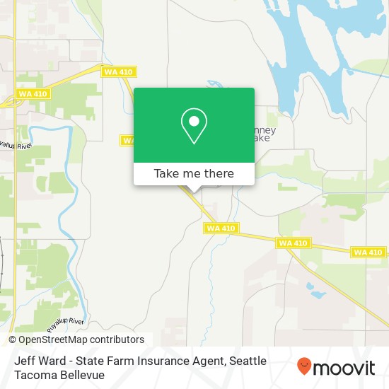 Jeff Ward - State Farm Insurance Agent map