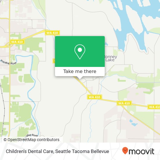 Children's Dental Care map