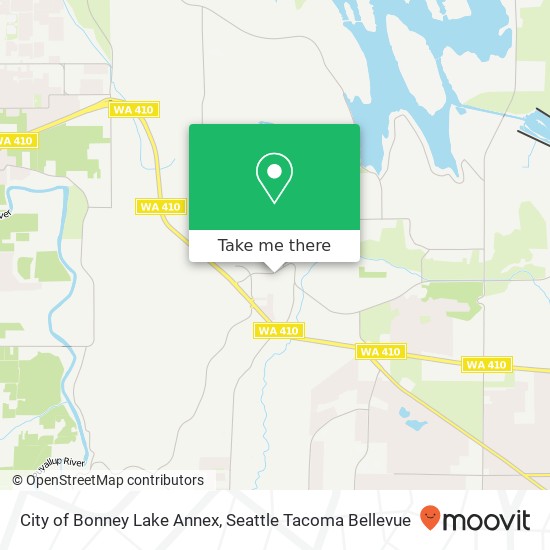 City of Bonney Lake Annex map