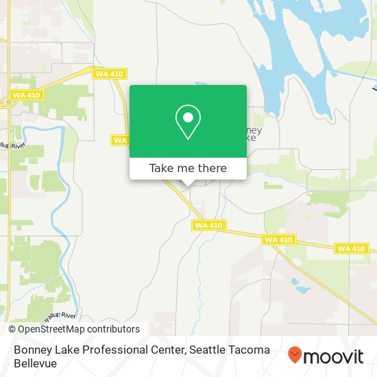 Mapa de Bonney Lake Professional Center