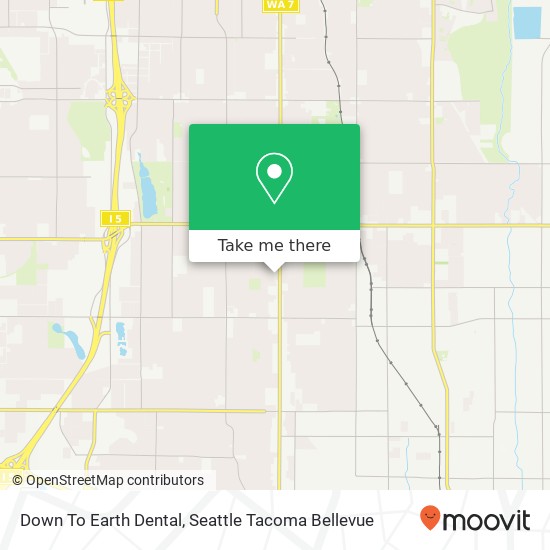 Down To Earth Dental map