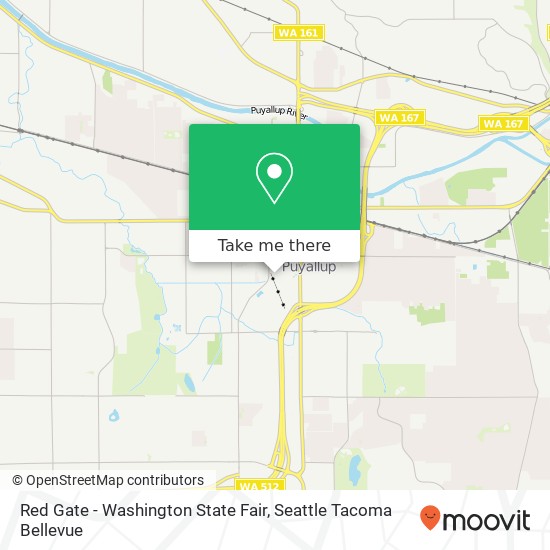 Red Gate - Washington State Fair map