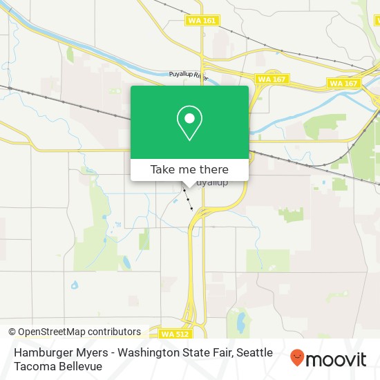 Mapa de Hamburger Myers - Washington State Fair