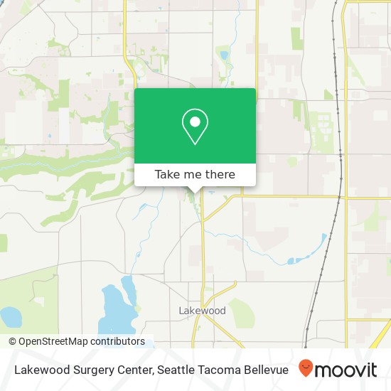 Lakewood Surgery Center map