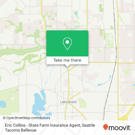 Eric Collins - State Farm Insurance Agent map
