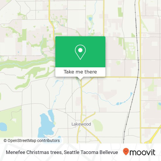 Menefee Christmas trees map