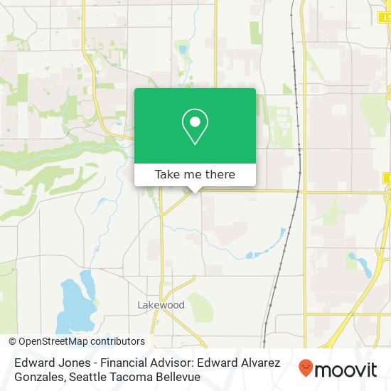 Mapa de Edward Jones - Financial Advisor: Edward Alvarez Gonzales