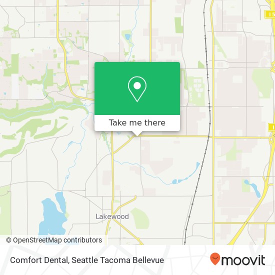 Comfort Dental map